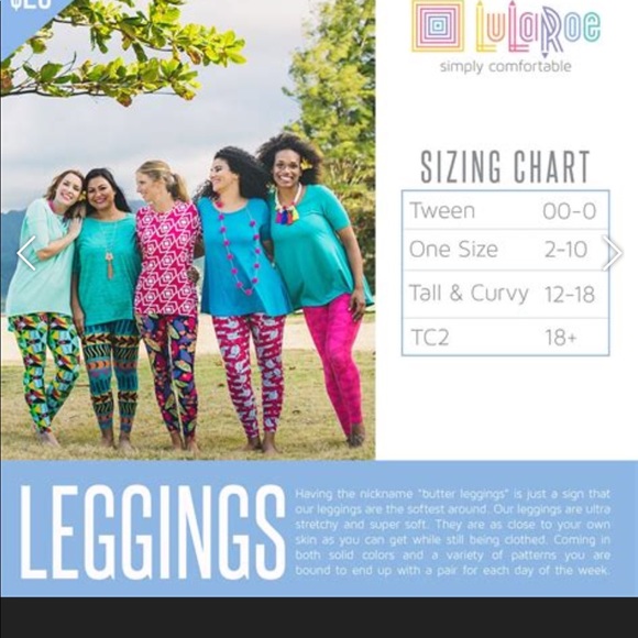 LuLaRoe Disney’s Alice
Size Tall&Curvy Leggings - Picture 7 of 8